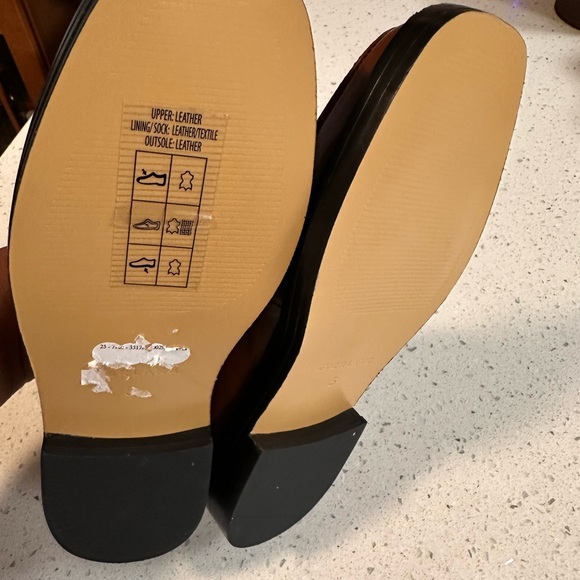 Everlane Brown Leather Modern Penny Loafers Women’s Size 5 Preppy Academia - Picture 6 of 10